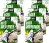 Kitchen & Love Organic Riced Cauliflower 8 oz (6 Pack) | Low Carb, Low Calorie, Healthy Rice Alternative, Vegan, Gluten Free, Re