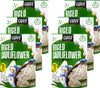 Kitchen & Love Organic Riced Cauliflower 8 oz (6 Pack) | Low Carb, Low Calorie, Healthy Rice Alternative, Vegan, Gluten Free, Re