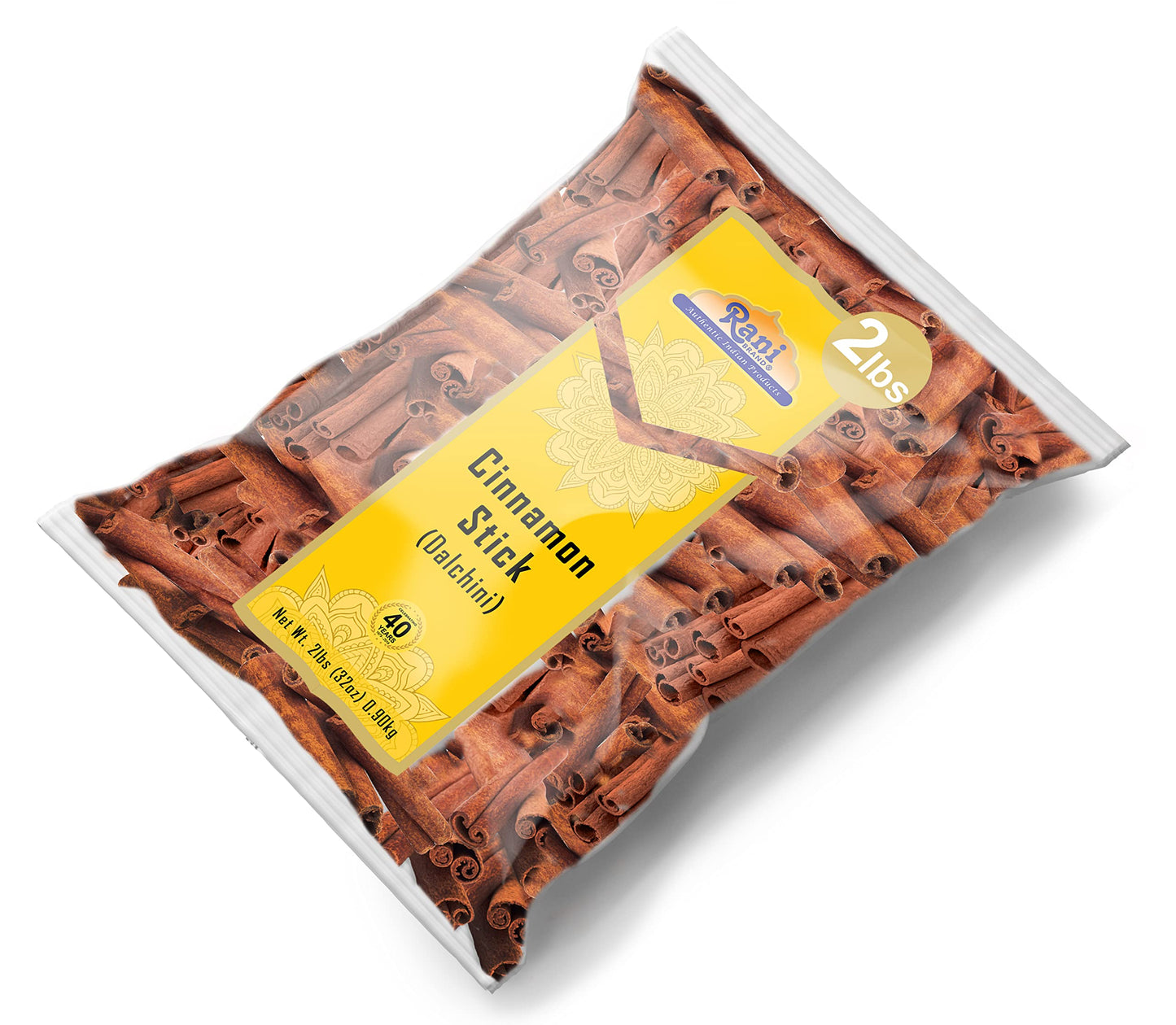 Rani Cinnamon Sticks 32Oz (2Lbs) 908G Bulk Bag - 175-200 Sticks - Strong Aroma, Perfect For Baking, Cooking & Beverages | 3+ Inches Length - Cassia Saigon Cinnamon From Vietnam | Kosher