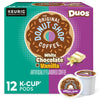The Original Donut Shop Duos White Chocolate + Vanilla, Keurig Single Serve K-Cup Pods, 12 Count