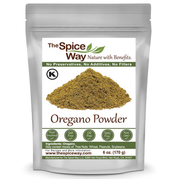The Spice Way Oregano Ground - (6 Oz) Dried Oregano Herb Leaves Powder