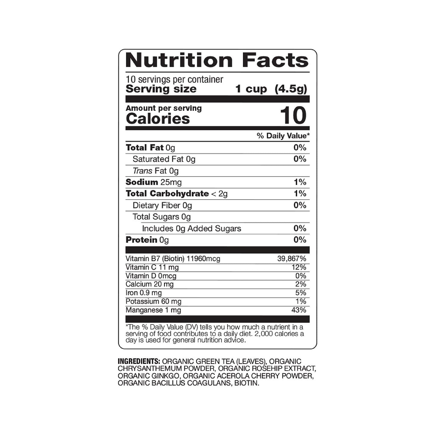 BareOrganics Radiant Tea withuperfoods & Probiotics | Compatible Tea Pods | USDA Certified Organic, Vegan, Non-GMO & Recyclable,