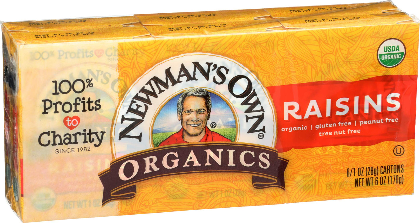Newmans Own Organics Raisins - Case Of 12 - 610 Oz(D0102H5Nakj)