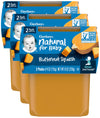 Gerber Baby Food Butternut Squash, 4 Oz, 2 Ct Tubs (Pack Of 3)