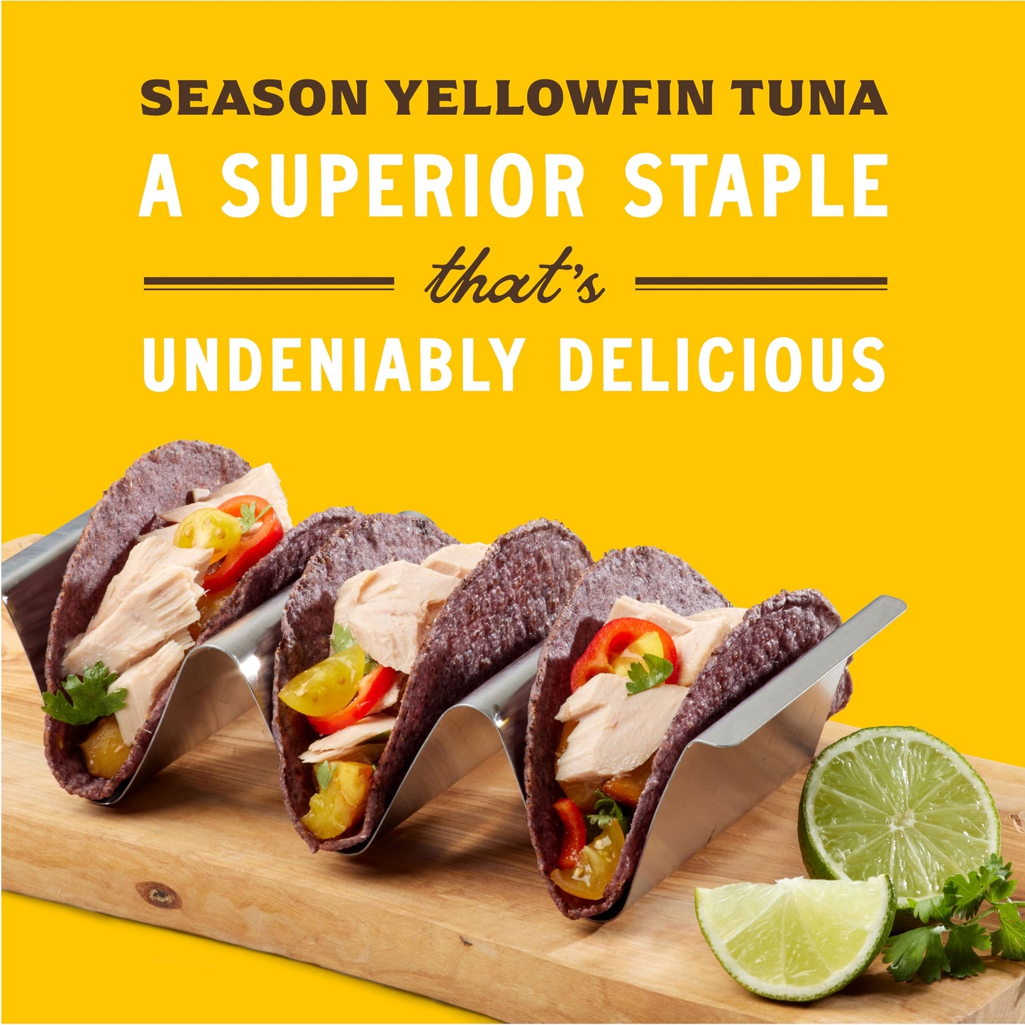 SEASON Yellowfin Tuna Fillets in Olive Oil, Wild Caught, 16g Protein, 6.7 Oz (Pack of 6)