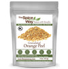 The Spice Way Orange Peel - Granules (4 Oz) Without Any Preservatives. Great For Cooking, Baking And Tea.
