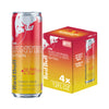 Red Bull Winter Edition Energy Drink Fuji Apple & Ginger 12 fl. oz. Pack of 4 cans with 114mg Caffeine Taurine & B Vitamins