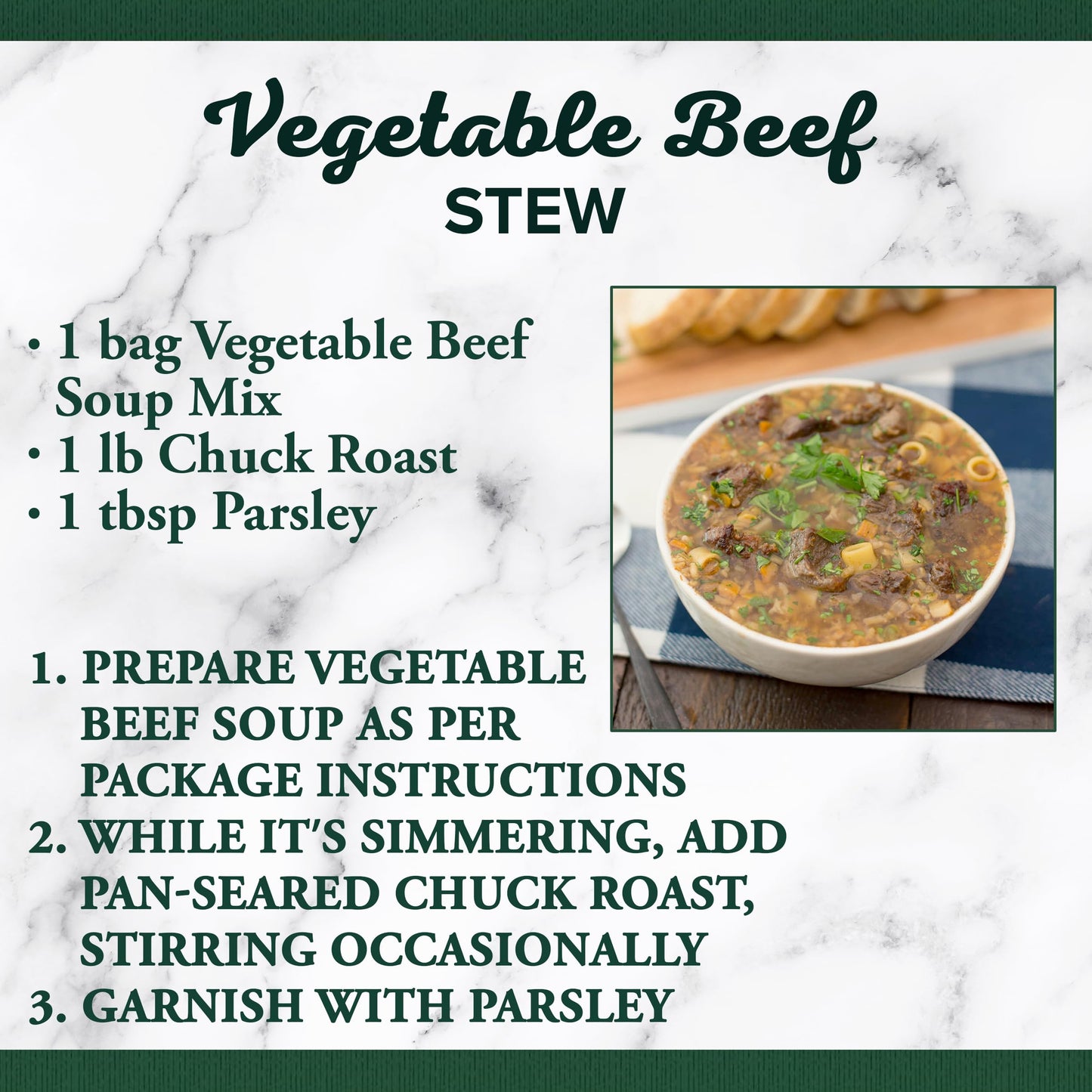 Bear Creek Soup Mix, Vegetable Beef, 8.1 Ounce (Pack Of 6)