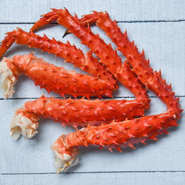 Today Gourmet Foods of NC-Alaskan Red King Crab Legs Jumbo 9/12 Count (4lbs)