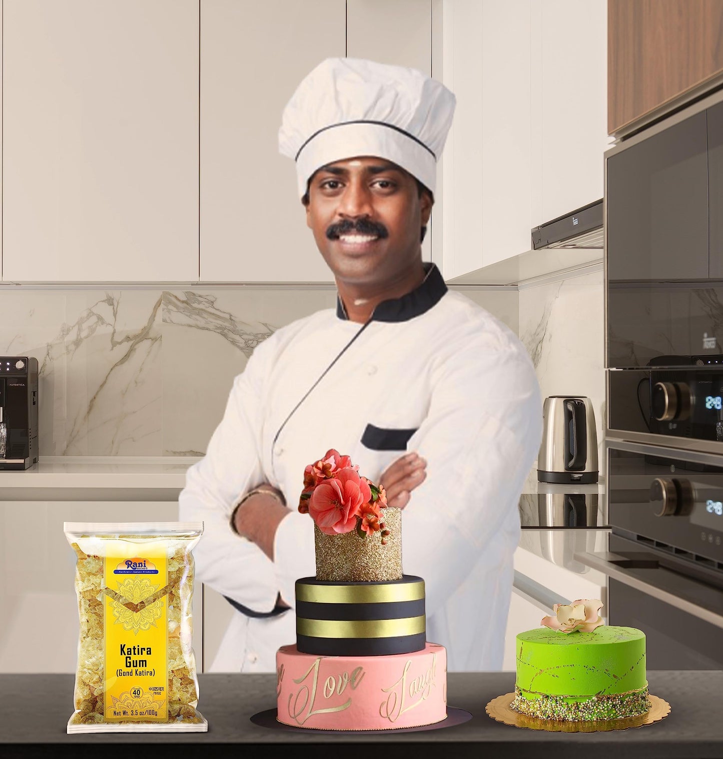 Rani Edible Gum Whole (Goonder Tragacanth Gum) - 3.5oz (100g) - All Natural, Vegan, Gluten Friendly, NON-GMO, Kosher