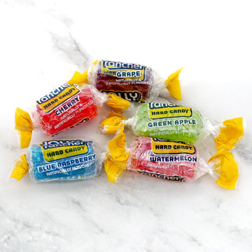 Jolly Ranchers Assorted Fruit Flavored Candy, 5Lb Bulk Bag (Approx 375 Pieces), Individually Wrapped Hard Candy, The Hampton Pop