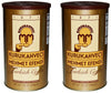 KURUKAHVECI MEHMET EFENDI Turkish Coffee Arabica Beans Roasted Ground Rich Aroma Fresh Medium to Heavy-bodied Original Taste Since 1871 (17.6 OZ / 500 Gr) Pack of 2