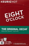 Eight O'Clock The Original Decaf Coffee, 12 Ct