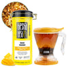 Tiesta Tea - Maui Mango Tin & Infuser Starter Set | Loose Leaf | Premium Herbal Blend | Non-Caffeinated Hot & Iced | 6oz Refilla