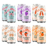 OLIPOP Sparkling Tonic Variety Pack, Prebiotic Soda Sampler, Vegan, Non-GMO, 12 Fl Oz, Pack of 12