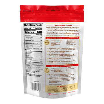 Arrowhead Mills Organic Brown Rice Flour, Gluten Free, 6 Count (Pack Of 1)