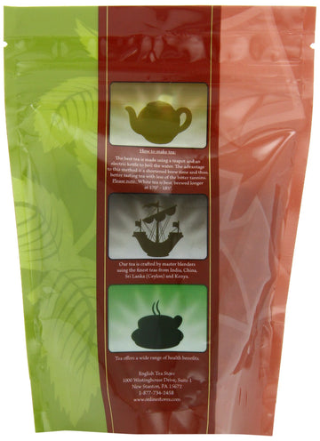 English Tea Store Loose Leaf, Dragon Pearls Green Tea Pouches, 4 Ounce