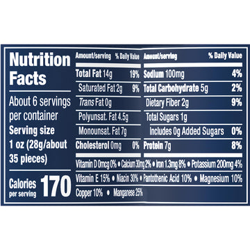 Planters Limited Edition Classic Peanuts, 6 Oz Canisters, Pack of 8