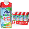 Vita Coco Coconut Water, Peach & Mango - Naturally Hydrating Electrolyte Drink - Smart Alternative To Coffee, Soda, And Sports D