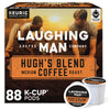 Laughing Man Hugh'S Blend Keurig Single-Serve K Cup Pods, Fair Trade Medium Roast Coffee, 88Count, Hugh'S Blend, 88Count