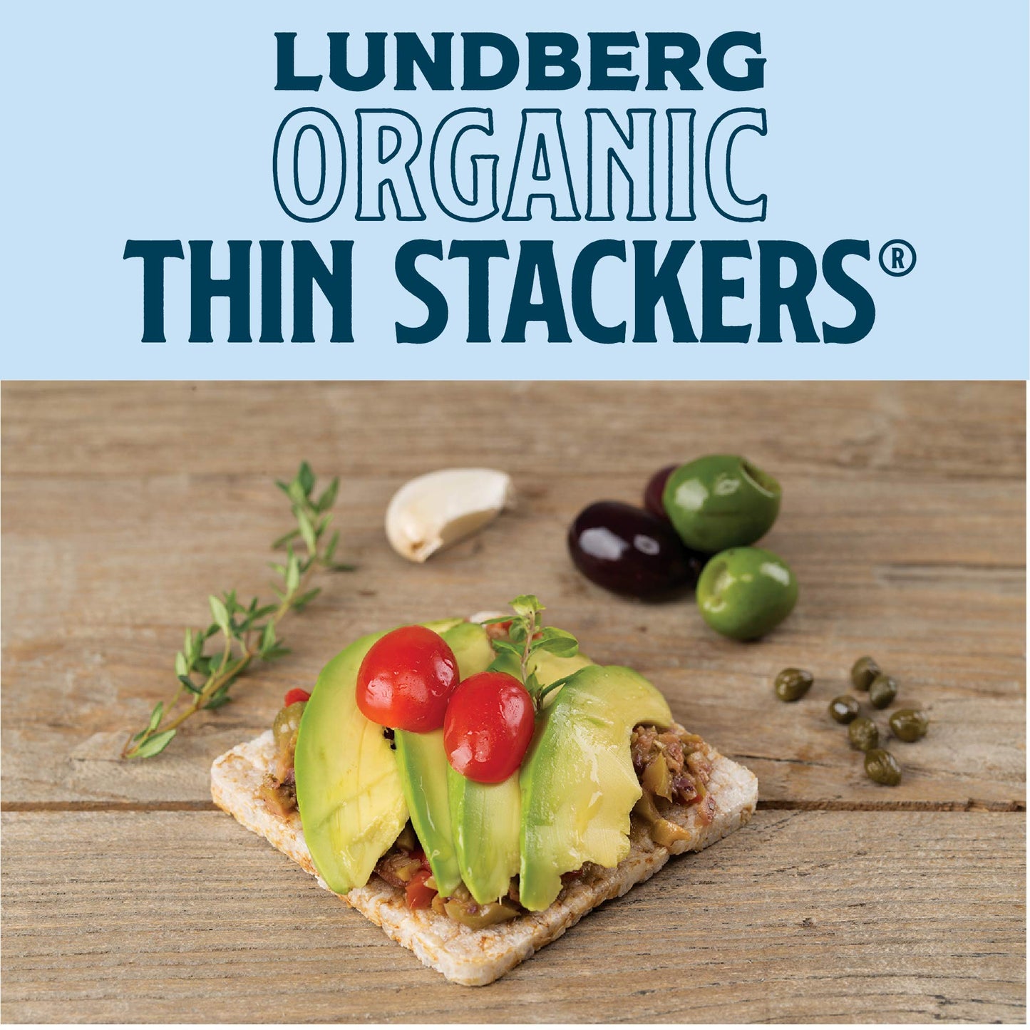 Lundberg Organic Thin Stackers Five Grain 6 Oz Gluten-Free Vegan Kosher Usda Certified Organic Non-Gmo Verified Whole Grain Brow