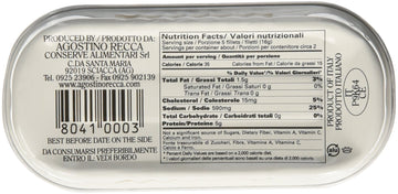 Agostino Recca - Flat Fillets Of Anchovies In Olive Oil, (3)- 2 Ounce. Tins