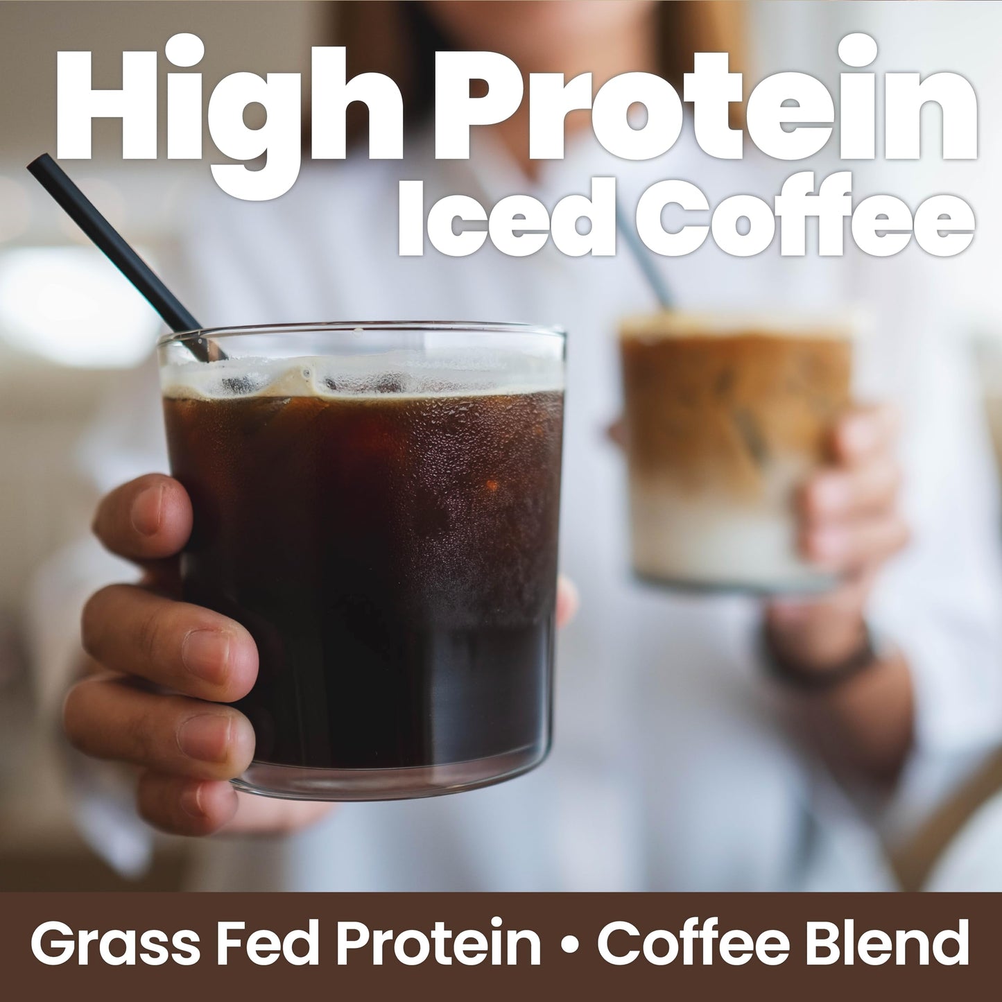Rapid Fire Protein Coffee, Hazelnut Flavor, 10g Protein, Medium Roast, 7.93 Ounce