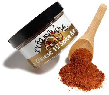 Rub With Love Chinese 12 Spice Rub By Tom Douglas, 3.5 Ounce
