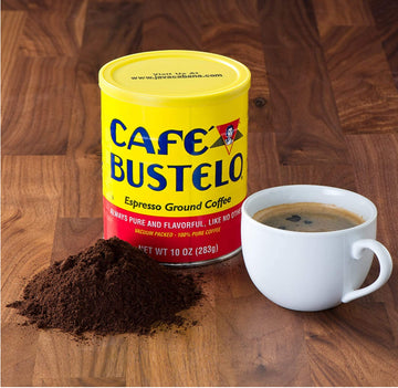 Caf Bustelo Espresso Dark Roast Ground Coffee, 10 Ounces (Pack Of 4)