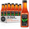 Pure Leaf Iced Tea Peach Real Brewed Tea 18.5 Fl Oz Bottles (Pack of 12)