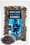 Kombu Salted -Hokkaido seaweed 100%, No Chemical Additive, Japanese traditional superfood ''Shio Kombu''- 100G(3.5OZ)?YAMASAN?