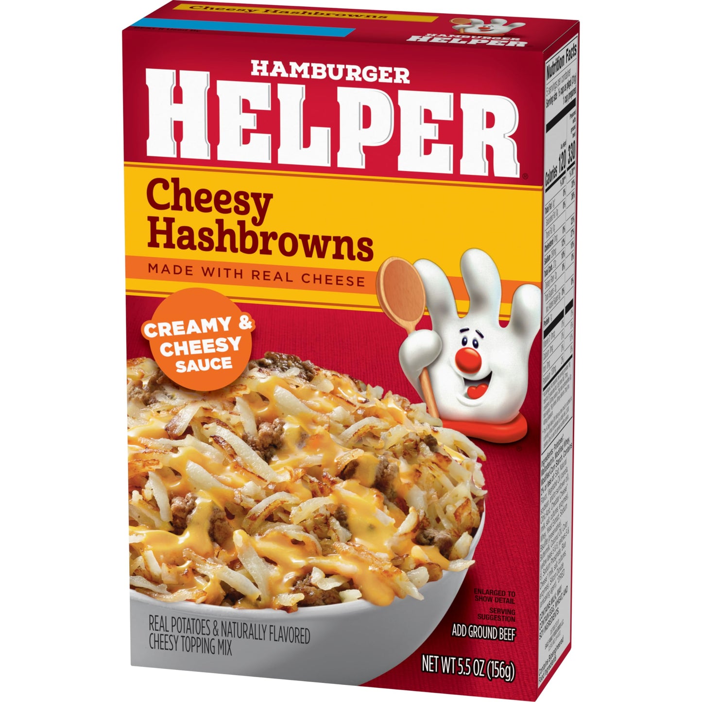Hamburger Helper Cheesy Hashbrowns, 5.5 Ounces, 12 Per Case