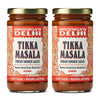 Brooklyn Delhi Tikka Masala - 2pk - Indian Simmer Sauce - Tangy Tomatoes, Luscious Coconut Cream, Roasted Spices - 12oz - Mild E