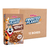 Kelloggs Frosted Flakes Breakfast Cereal, Kids Cereal, Family Breakfast, Chocolate Milkshake (12 Boxes)