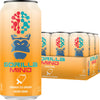 Gorilla Mind Energy Drink | Unmatched Energy Amplified Focus | N-Acetyl-L-Tyrosine Alpha-GPC 200mg Caffeine Uridine Saffron | 0 Sugar Or Artificial Colors | 16oz 12-Pack (Orange Ice Dream)