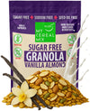 MyCerealMix Sugar Free Granola - Vanilla Almond, Non-GMO, Plant-Based, Gluten Free, 10oz