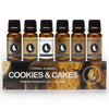Eternal Essence Oils Cookies & Cakes Set Of 6 Top-Grade Fragrance Oils - Includes Caramel Nut Muffin Oatmeal Cookie Dough Tropical Style Flavor Blend Cupcakes Maple Pecan Snickerdoodle And Cinnabon - 10Ml