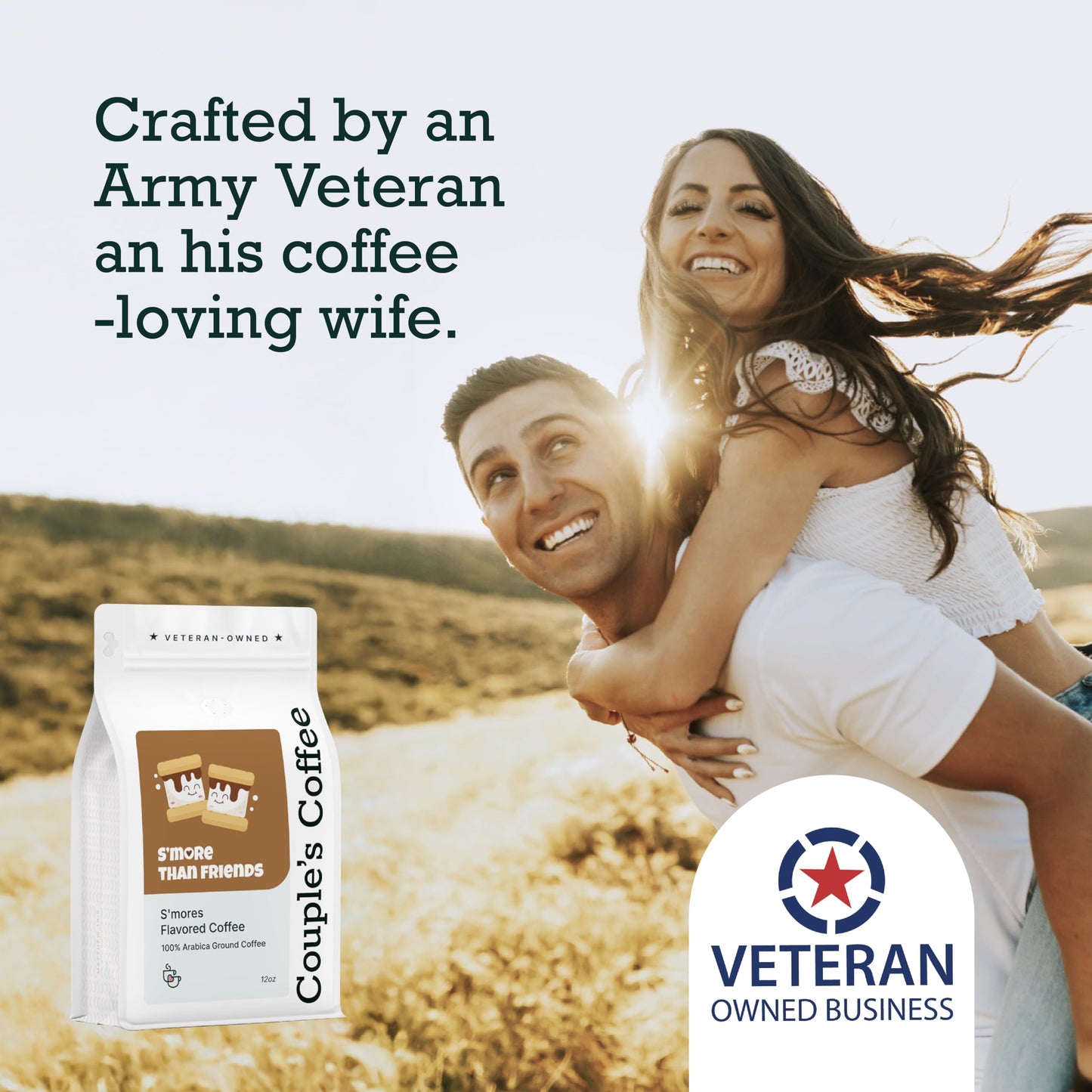 Couples Coffee Ground Coffee | Smore Than Friends | Medium Roast Smore Flavored Coffee