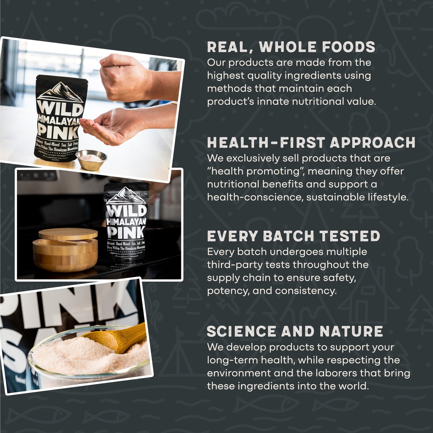 Wild Foods Pink Himalayan Salt, Fine Ground Table And Cooking Salt, 32 Oz | 100% Real, Pure, Unrefined Pink Salt | 80+ Minerals