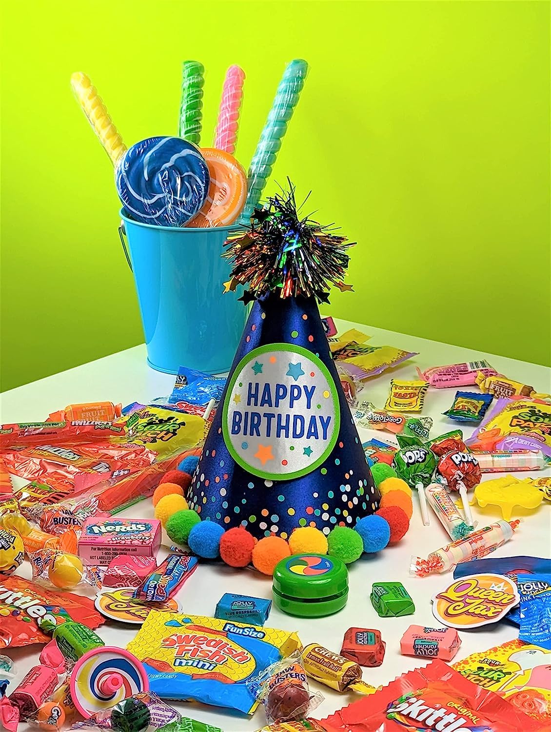 Variety Candy Pack - 2 LB Assorted Party Mix - Individually Wrapped Bulk Candy - Pinata Mix - Deluxe Queen Jax Assortment