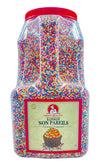 Chef'S Quality Nonpareils Rainbow Sprinkles 7 Pounds For Decorating & Baking