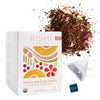 Rishi Tea Peach Hibiscus Green Houjicha Roasted Japanese Tea - Organic Low Caffeine Sachet Bags With Hibiscus & Peach Enjoy Hot Or Iced - 15 Count (Pack Of 1)