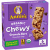 Annie'S Organic Chewy Granola Bars, Chocolate Chip, 6 Bars, 5.34 Oz.