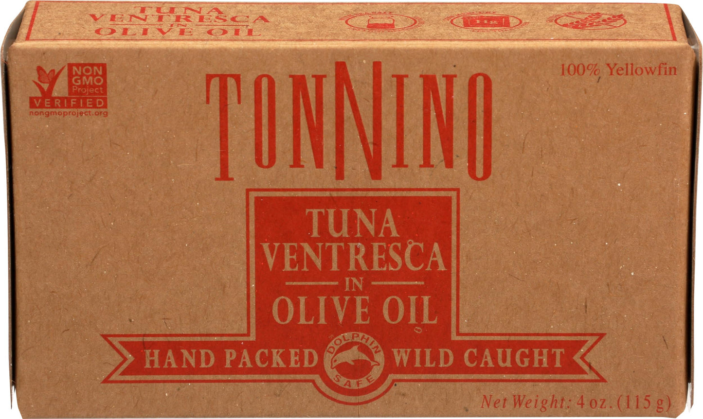 Tonnino Tuna Ventresca In Olive Oil Fad, 4.05 Oz