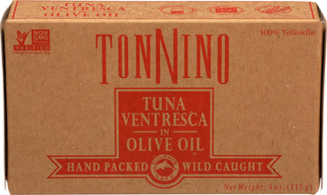 Tonnino Tuna Ventresca In Olive Oil Fad, 4.05 Oz