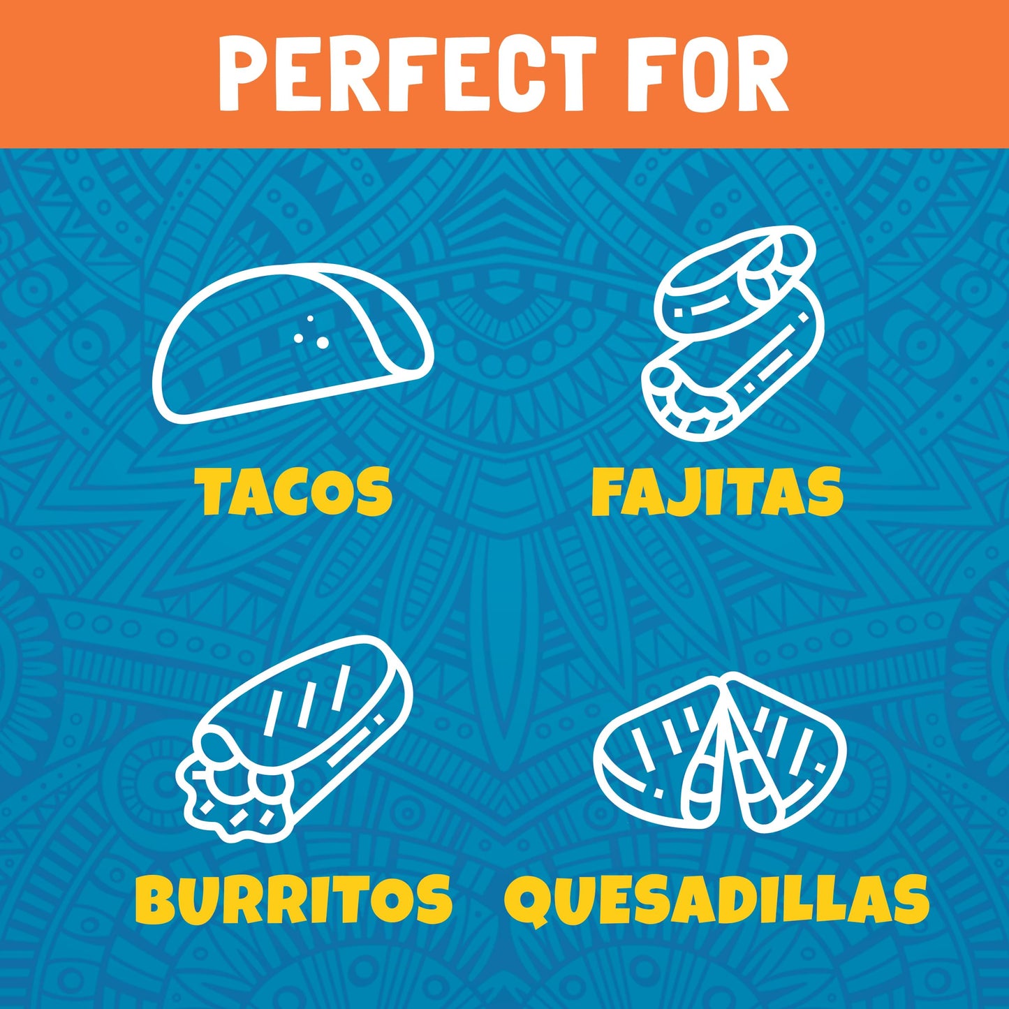 Ortega Tortillas, Flour, 8 Inch, 10 Count (Pack Of 12)