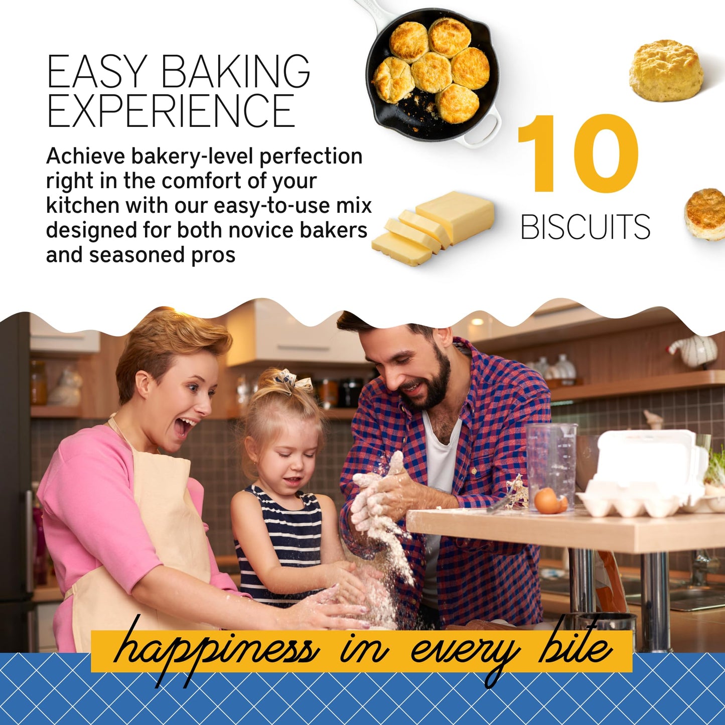 Southern Living Jalapeno Cheddar Biscuit Mix, Easy-to-Bake, 8.79 Ounce, Makes 10 Biscuits
