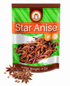 Meekus Star Anise (Anis Estrella) Anise Seeds, Star Anise Whole, Whole Chinese Star Anise Pods For Tea And Baking, 8 Oz