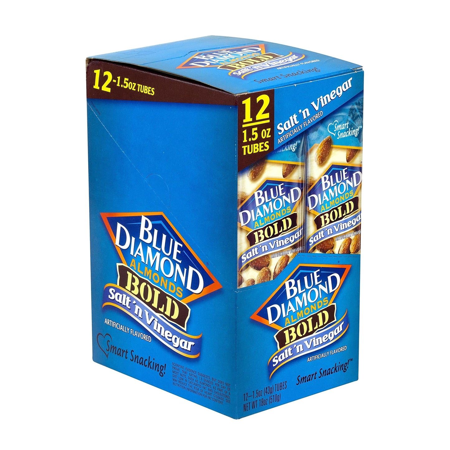 Blue Diamond Bold Almonds, 1.5 Ounce (Pack Of 12)