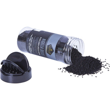 Cerez Pazari Nigella Seeds, Black Cumin Seeds (Nigella Sativa) 6.7 Oz Premium Grade,%100 Natural, Freshly Packed, Non-Gmo, Glute